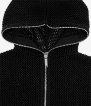 Wasted Paris Realm Loose Zip-Hoodie (black)