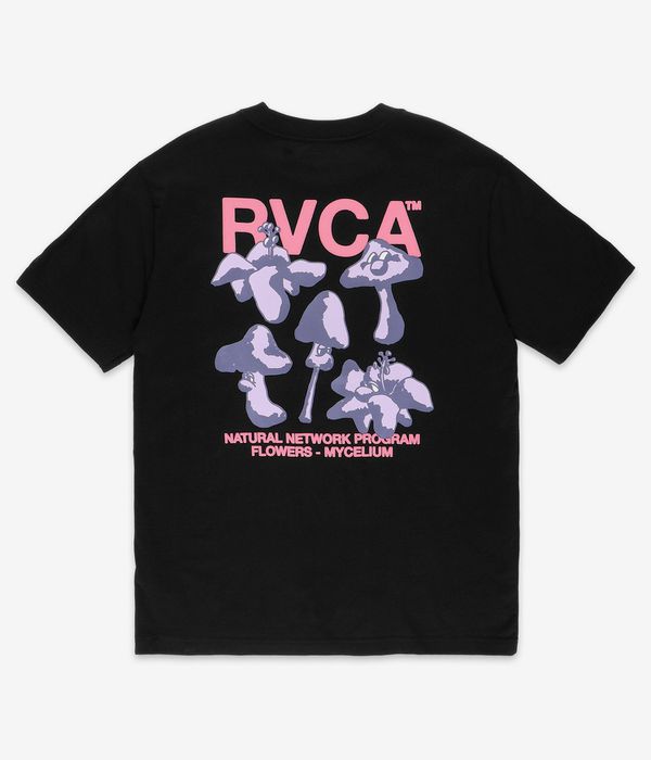 RVCA Natural Network T-Shirt (black)