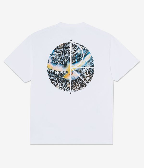 Polar Fill Logo Searching For Peace T-Shirt (white)