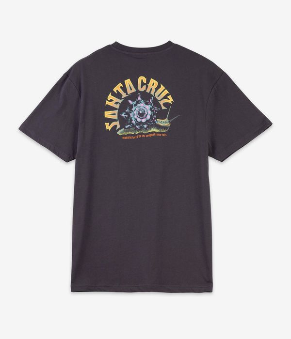 Santa Cruz Star Snail T-Shirt women (black wash)