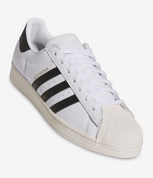 adidas Skateboarding Superstar ADV Shoes (white core black gold)
