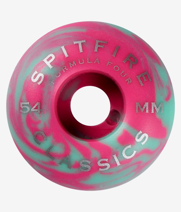 Spitfire Formula Four Classics Wheels (pink teal) 54 mm 99A 4 Pack