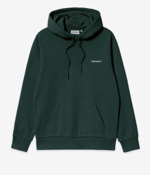 Carhartt WIP Script Embroidery Hoodie (treehouse white)