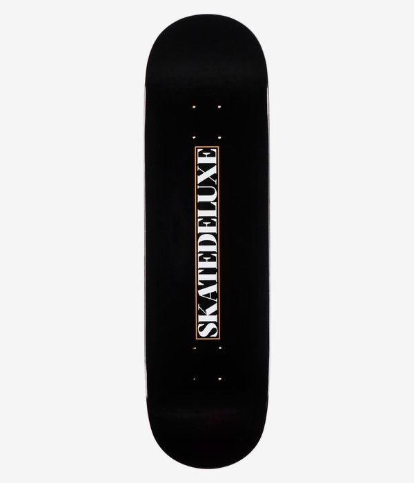 skatedeluxe Square 8.75" Skateboard Deck (black)