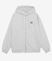 Obey Established Works Eyes Zip-Hoodie (ash grey)