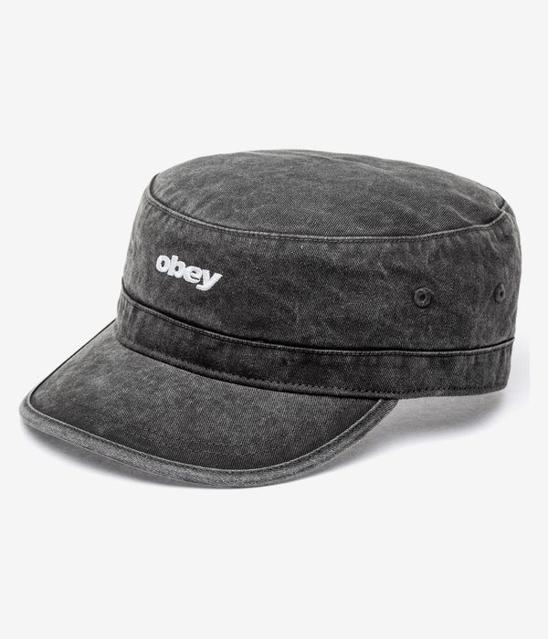 Obey Boxcar Pillbox Casquette (pigment black)