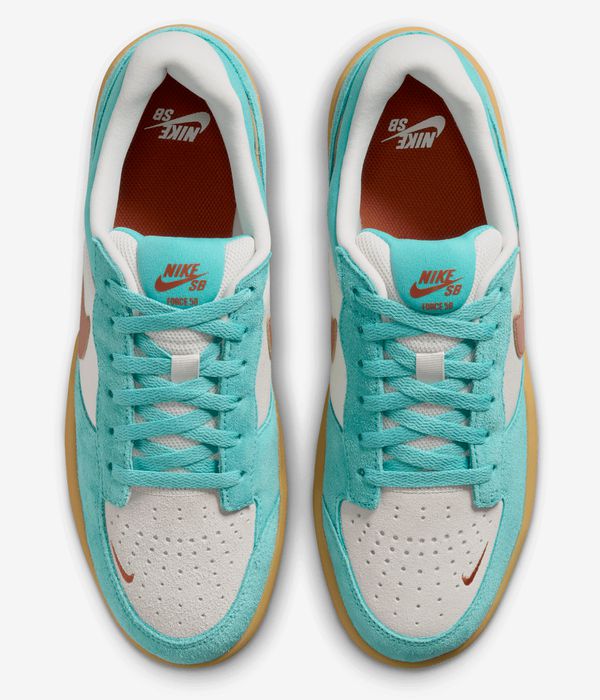 Nike SB Force 58 Schuh (green frost dark russet)