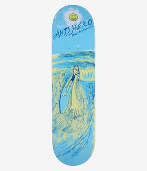 Anti Hero Daan Expressions 8.28" Skateboard Deck (blue)