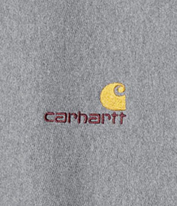 Carhartt WIP American Script Sweater (dark grey heather)