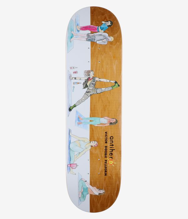 Anti Hero Doobie I Farted In Yoga Class 8.69" Skateboard Deck (multi)