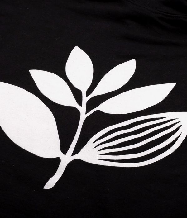 Magenta Classic Plant T-Shirt (black)