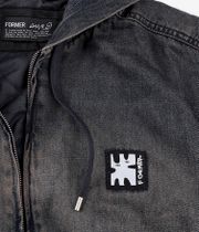 Former Enigma Hooded Denim Jacke (dark blue)
