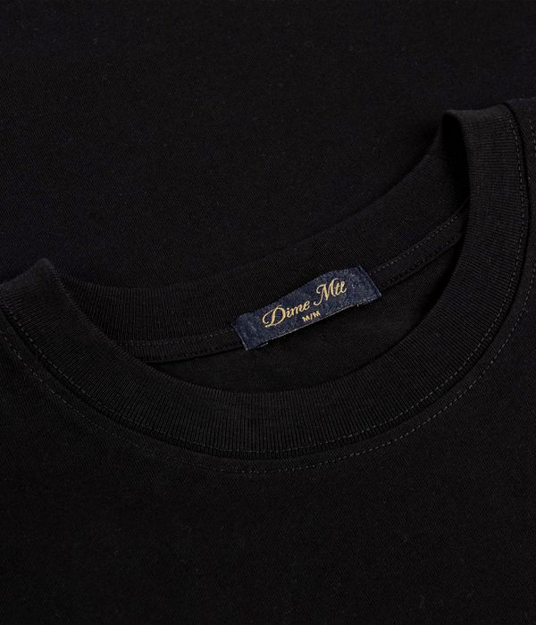 Dime Cursive Small Logo T-Shirt (black)