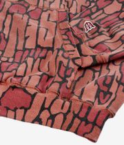 Evisen Dokuro Camo Felpa Hoodie con zip (orange)