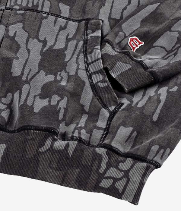 Evisen Dokuro Camo Zip-Hoodie (black)