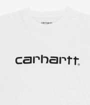 Carhartt WIP W' Script Organic T-Shirt women (white black)