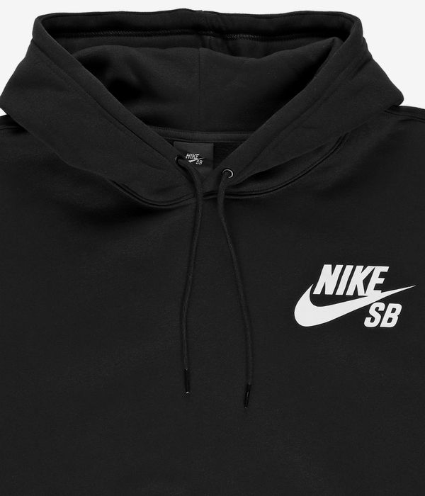 Objetado lector Comerciante Compra online Nike SB Icon Sudadera (black white) | skatedeluxe