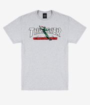 Thrasher Red Curb T-Shirt (ash grey)