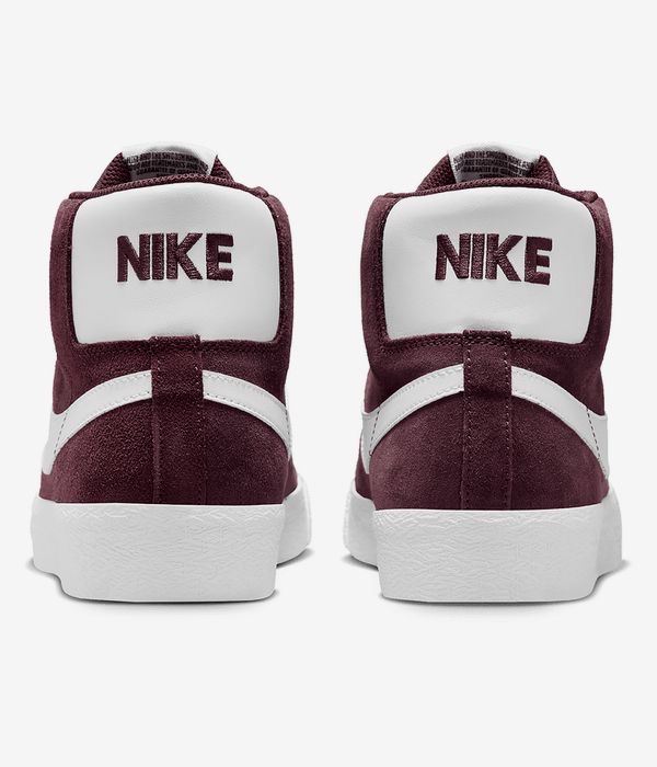 Nike SB Zoom Blazer Mid Schuh (burgundy crush summit white)