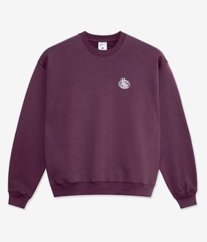 Last Resort AB Atlas Monogram Sweater (plum)