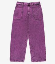 Poetic Collective Painter Denim Jeans (purple acid wash denim)