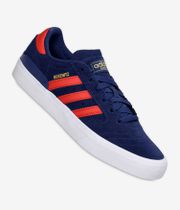 adidas Skateboarding Busenitz Vulc II Shoes (dark blue scarlet gold)