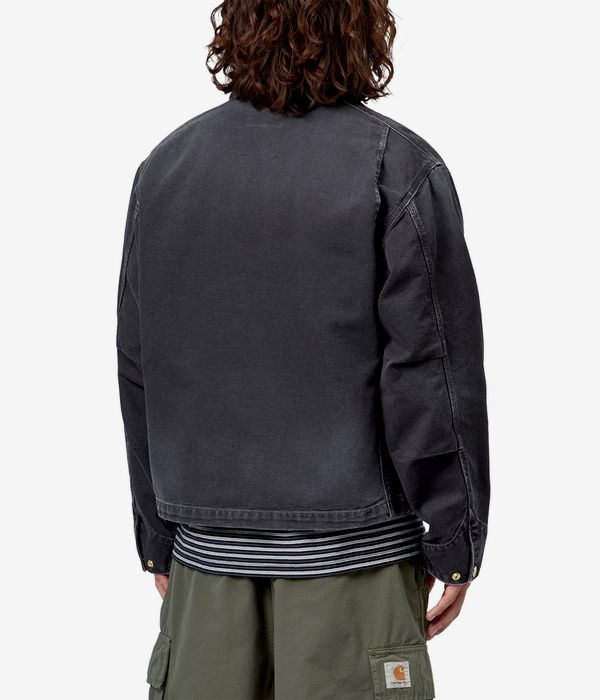 Carhartt WIP OG Arcan Veste (black black destroy wash)