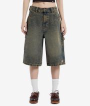 Dickies Carpenter Denim Jort Shorts women (yellow fade indigo)