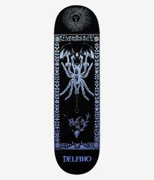Deathwish Delfino Ritual 8.5" Skateboard Deck (black)