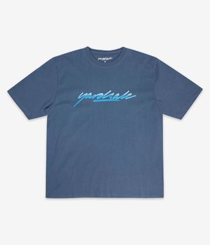 Yardsale Washed Script T-Shirt (blue)