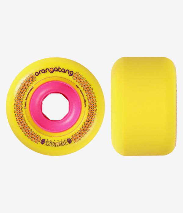 Orangatang Beefcake Roues (yellow) 73 mm 86A 4 Pack