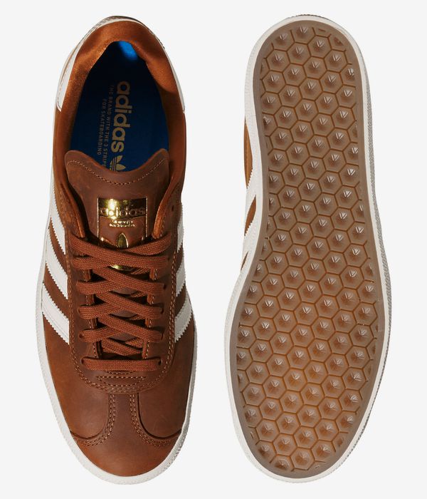 adidas Skateboarding Gazelle ADV Buty (dusky bronze chalk white off whi)
