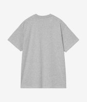 Carhartt WIP Script Embroidery T-Shirt (grey heather white)