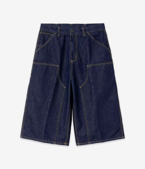 Carhartt WIP Double Knee Pant Shorts (blue rinsed)