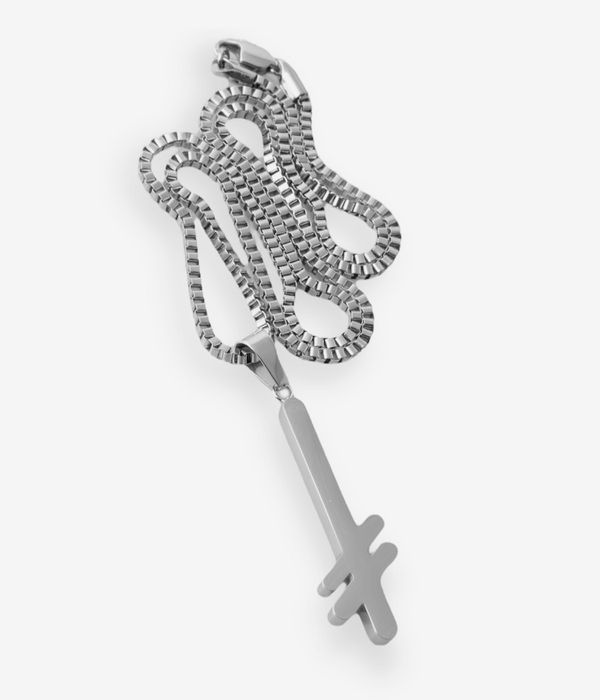 Deathwish Gang Logo Collana (silver)