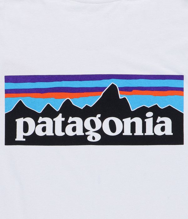 Patagonia P-6 Logo Responsibili Longsleeve (white 2)