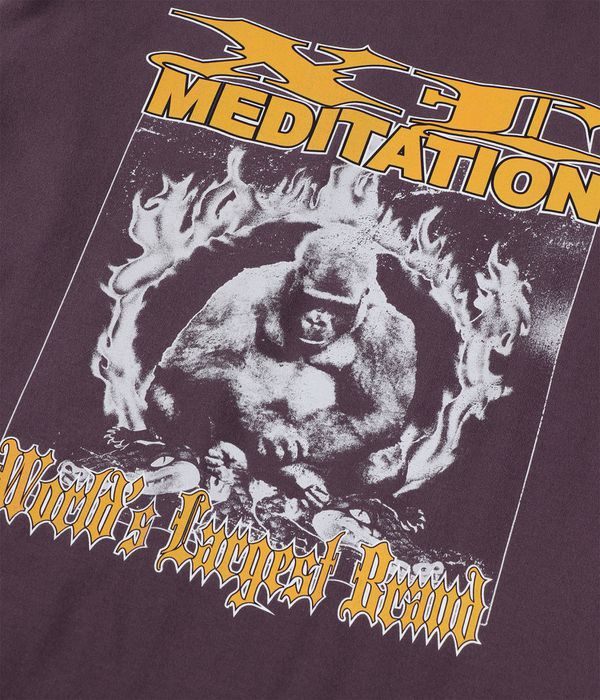 XLarge Meditation Long sleeve (purple)