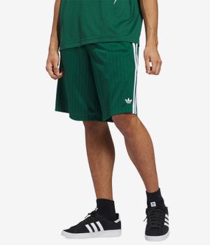 adidas Classic Shorts (dark green white)