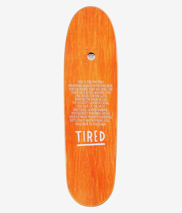 Tired Skateboards Tipsy Mouse Deal Shaped 8.725" Tabla de skate (pink)