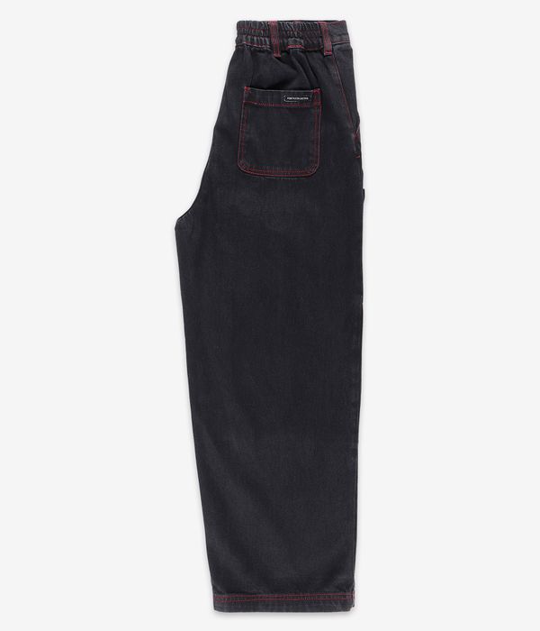 Poetic Collective Sculptor Denim Jeans (black red)