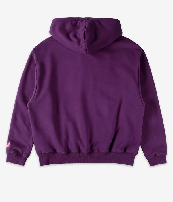Evisen Arch Logo Patch Hoodie (purple)