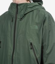 The North Face Packable Light Rain Parka Jas (duck green)