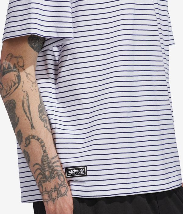 adidas SKT EXC YD T-Shirt (white dark blue)