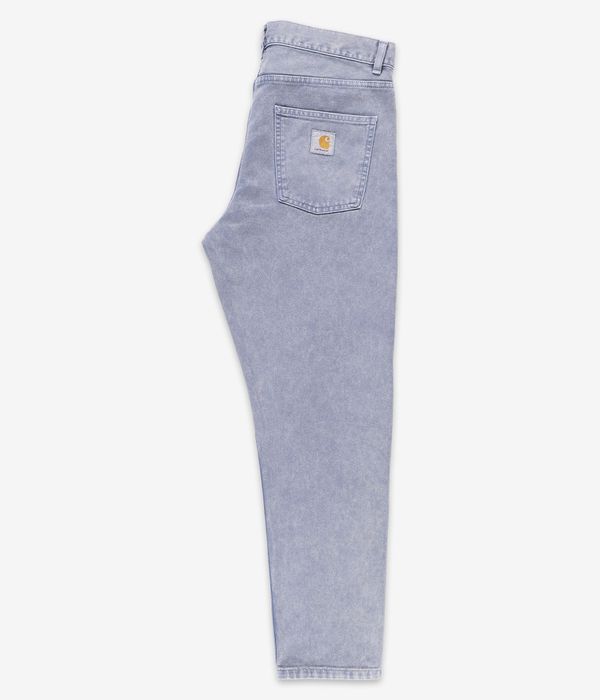 Carhartt WIP Newel Pant Organic Parkland Jeans (storm blue worn washed)