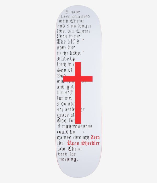 Zero Sheckler Cross 8.5" Skateboard Deck (multi)