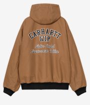 Carhartt WIP 50 Years Anniversary OG Active Leather Jacket reversible (black hamilton brown)