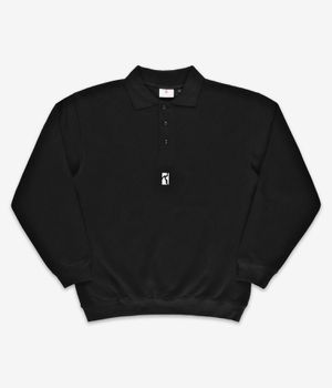Poetic Collective Heavy Polo Sweater (black)