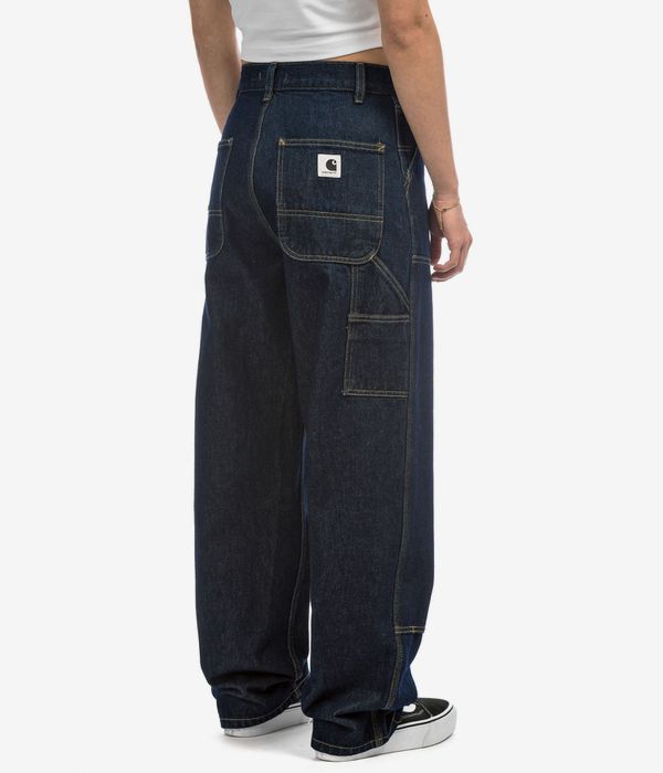 Carhartt WIP W' Brandon Double Knee Pant Smith Jeans women (blue rinsed)