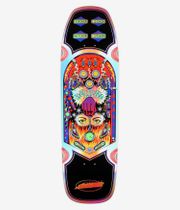 Santa Cruz Delfino Pinball Shaped 9.14" Skateboard Deck (multi)