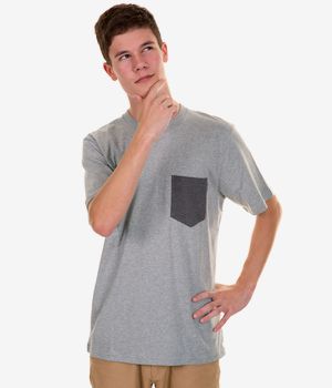 Carhartt WIP Contrast Pocket T-Shirt (grey heather dark grey heather)